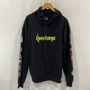Black Graphic Hoodie